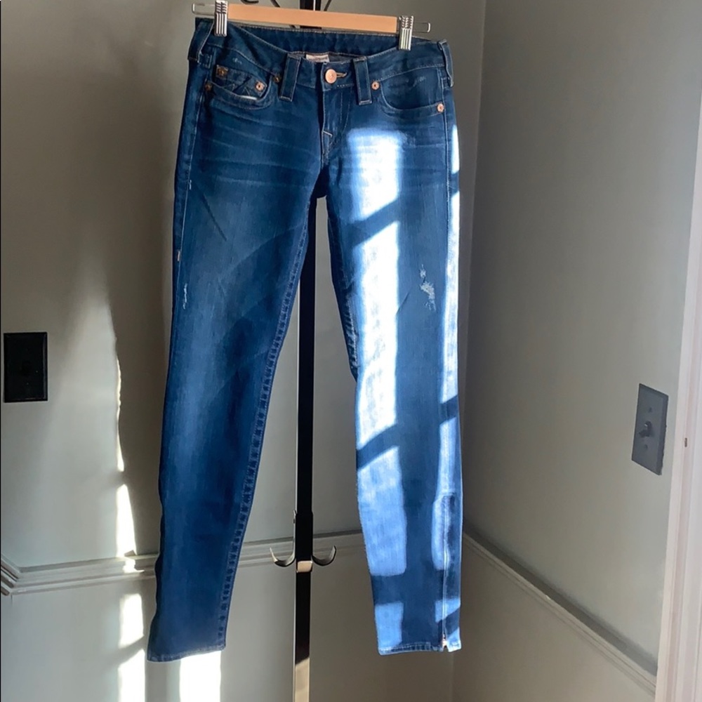 True religion blue jeans